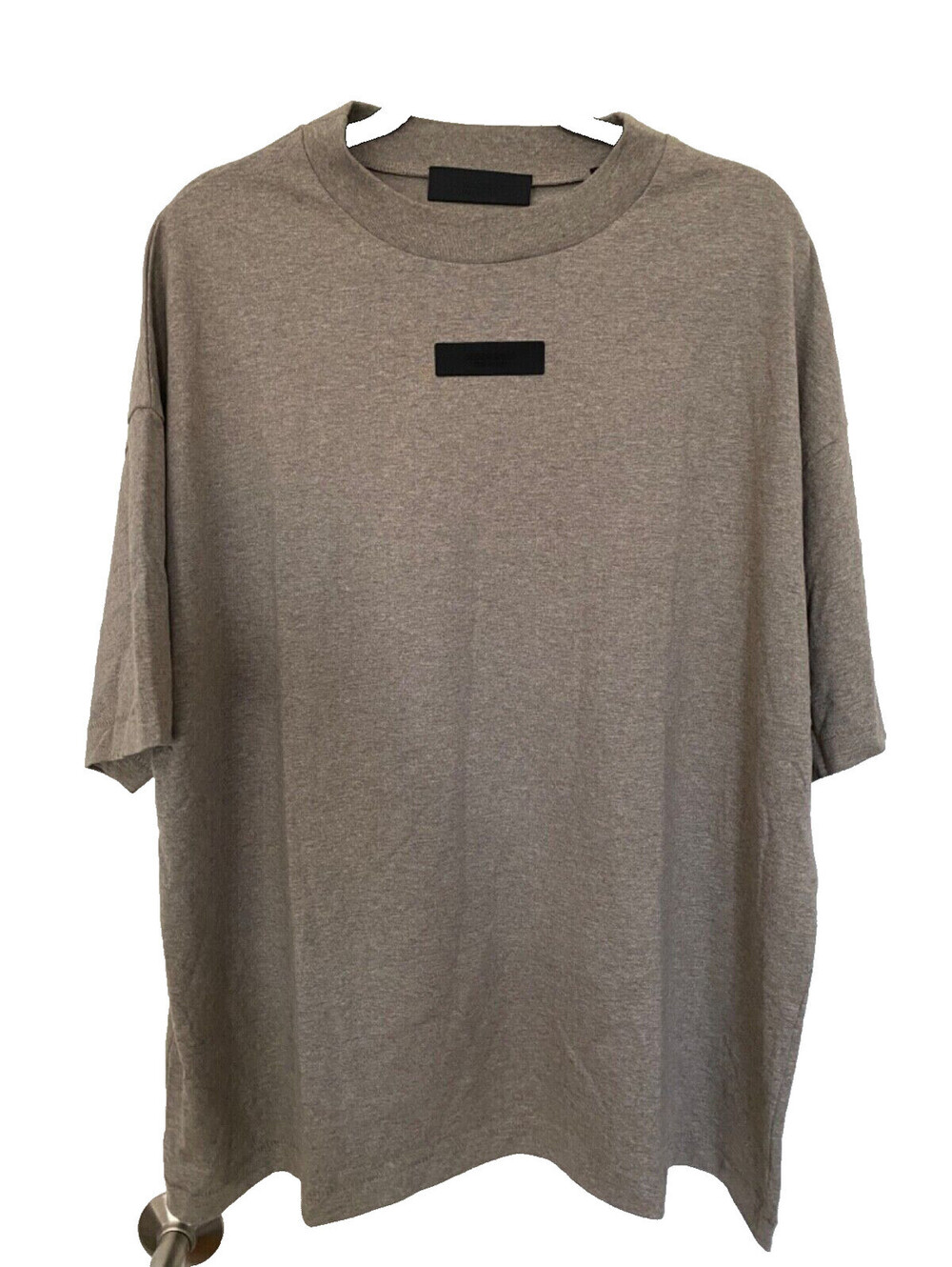 Fear of God Essentials Crew Neck T-shirt Brown Gray Oversize Relaxed Fit Small